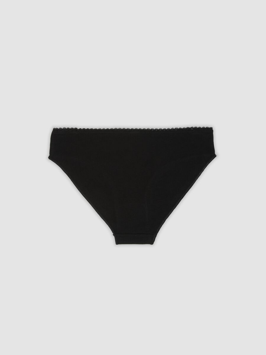 Three-pack of black and white briefs in stretch organic cotton blend_6
