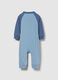 Baby's Blue Cotton Onesie_1
