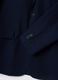 Blue slim-fit lined blazer with classic lapels_1