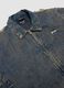 Vintage Dark Blue Padded Denim Jacket_7