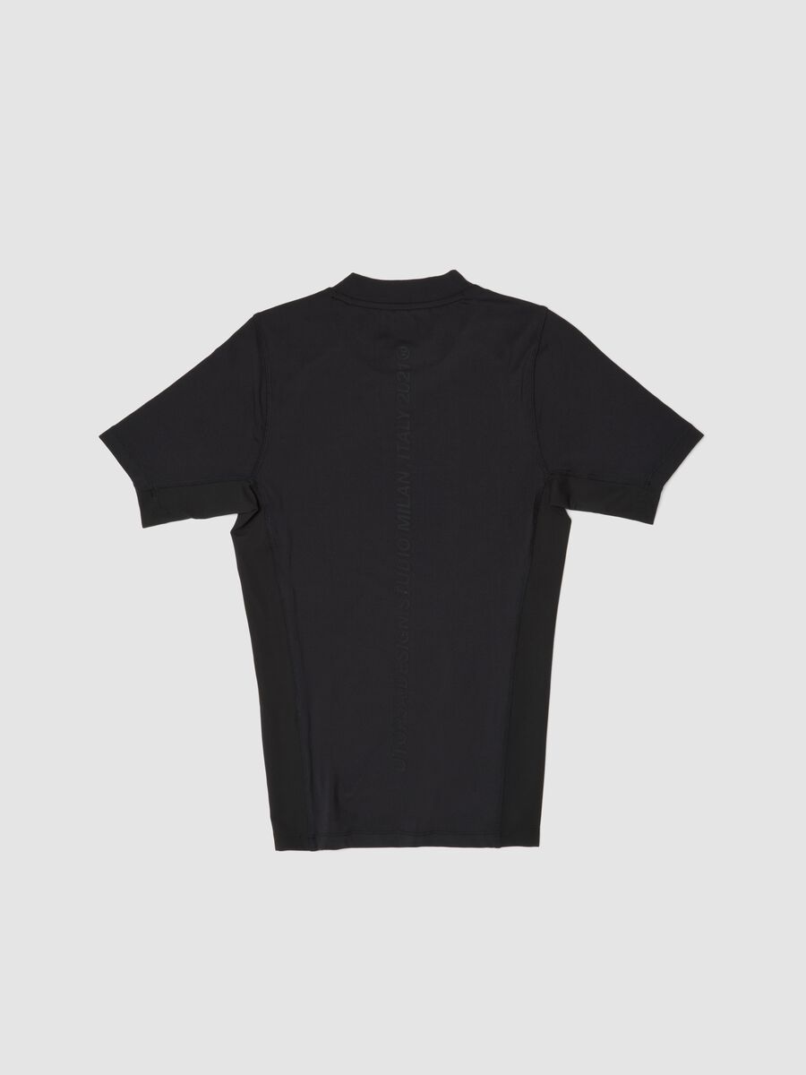 Fitted Technical T-shirt &ndash; Black_1