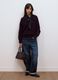 Purple pure wool boat-neck jumper_1