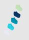 Multipack of multicolour cotton blend baby socks_0