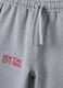 Grey oversized MARVEL Spider-Man pure cotton jogger set for boys_3
