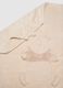 Beige baby blanket with bear embroidery_2