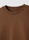 Light grey melange crew neck sweatshirt_5