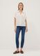 Blue skinny-fit stretch cotton-viscose jeans_0