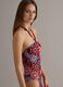 Multicolour stretch fabric swimsuit_3