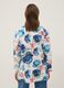 Multicolour collarless floral blazer, regular fit_2