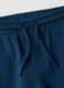 Blue pure cotton boys&rsquo; shorts, regular fit_2