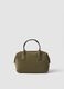 Green handbag with adjustable shoulder strap_2