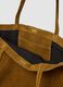 Brown genuine leather handbag with double handles_1