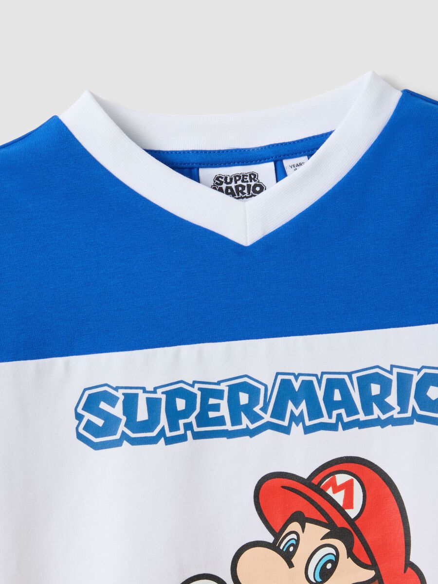 T-shirt in cotone elasticizzato multicolor da bambino regular fit_3