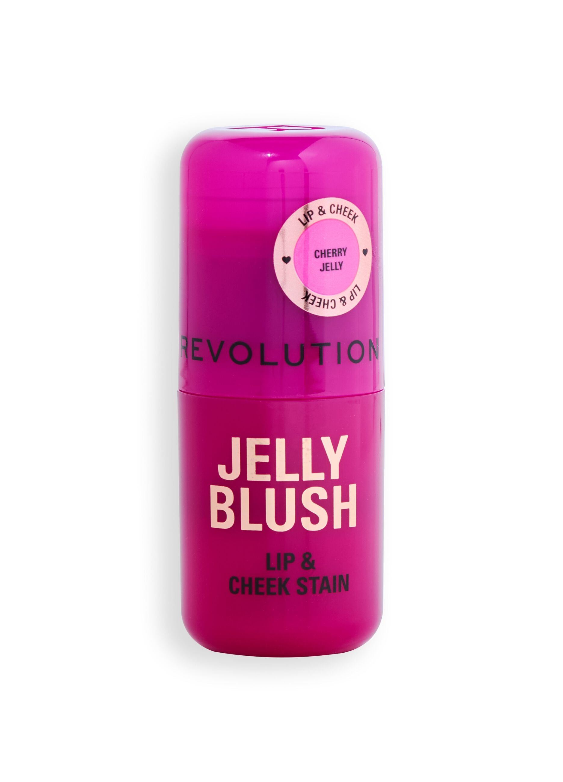Jelly Blush Lip and Cheek Tint Stick Cherry Red