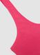 Pink stretch-fabric bikini top_6
