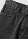 Grey denim Bermuda shorts in pure cotton, regular fit_5