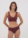 Brown stretch-fabric bra with removable padding_1