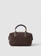 Brown handbag with adjustable shoulder strap_0
