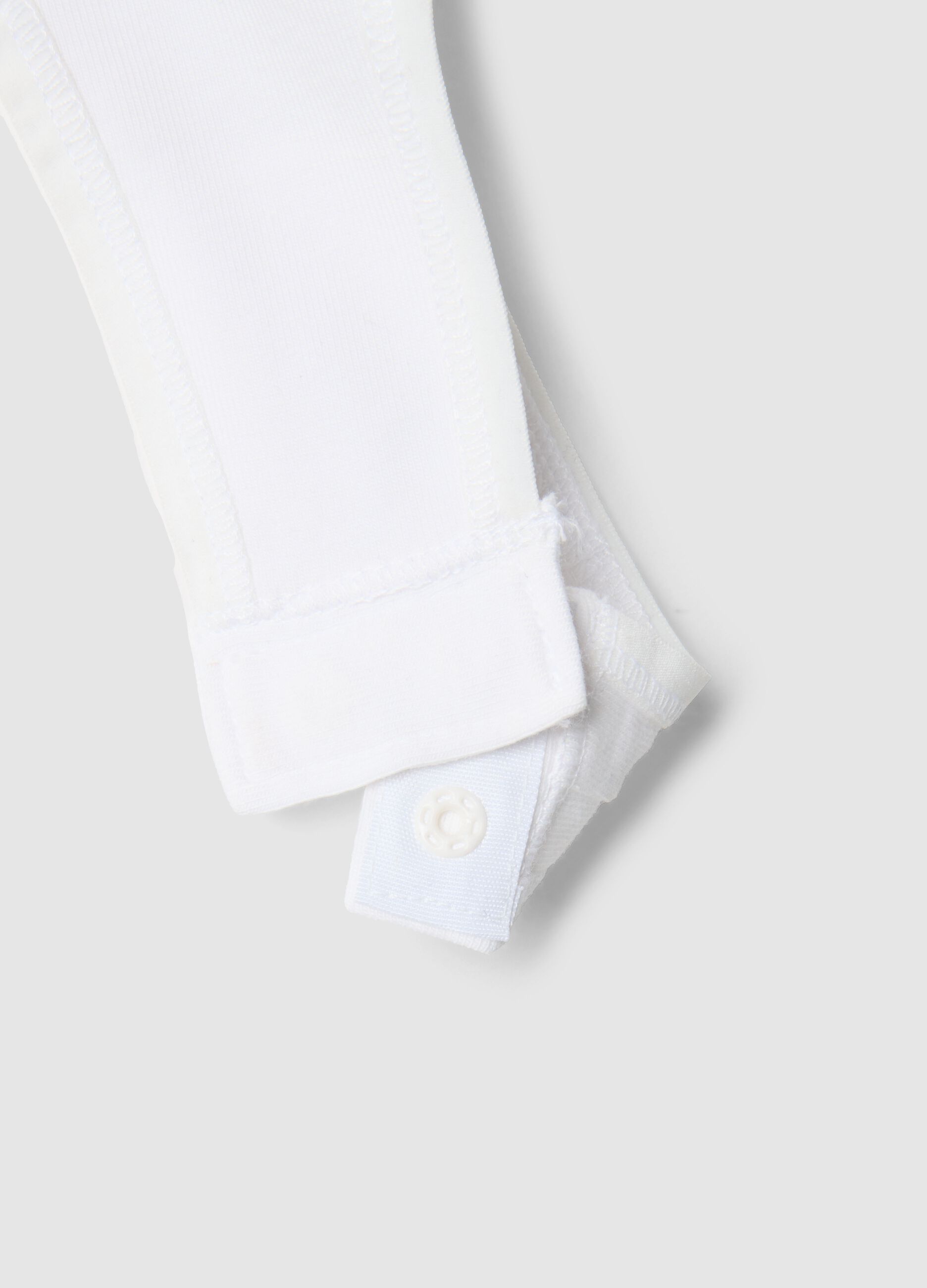 White Jersey Bodysuit