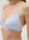 Blue triangle bra with lace and thin straps_3