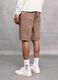 100% Linen Shorts in Mocha_3