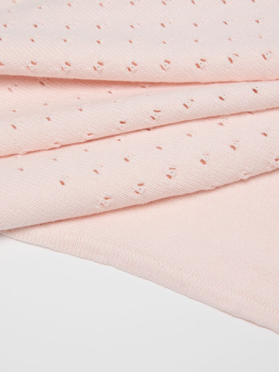 Newborn Pink Cotton Blanket_2
