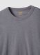 Grey pure cotton short sleeve T-shirt regular fit_5