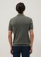 Grey pure cotton polo shirt regular fit_2