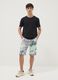 Multicolour pure cotton shorts for boys, regular fit_0