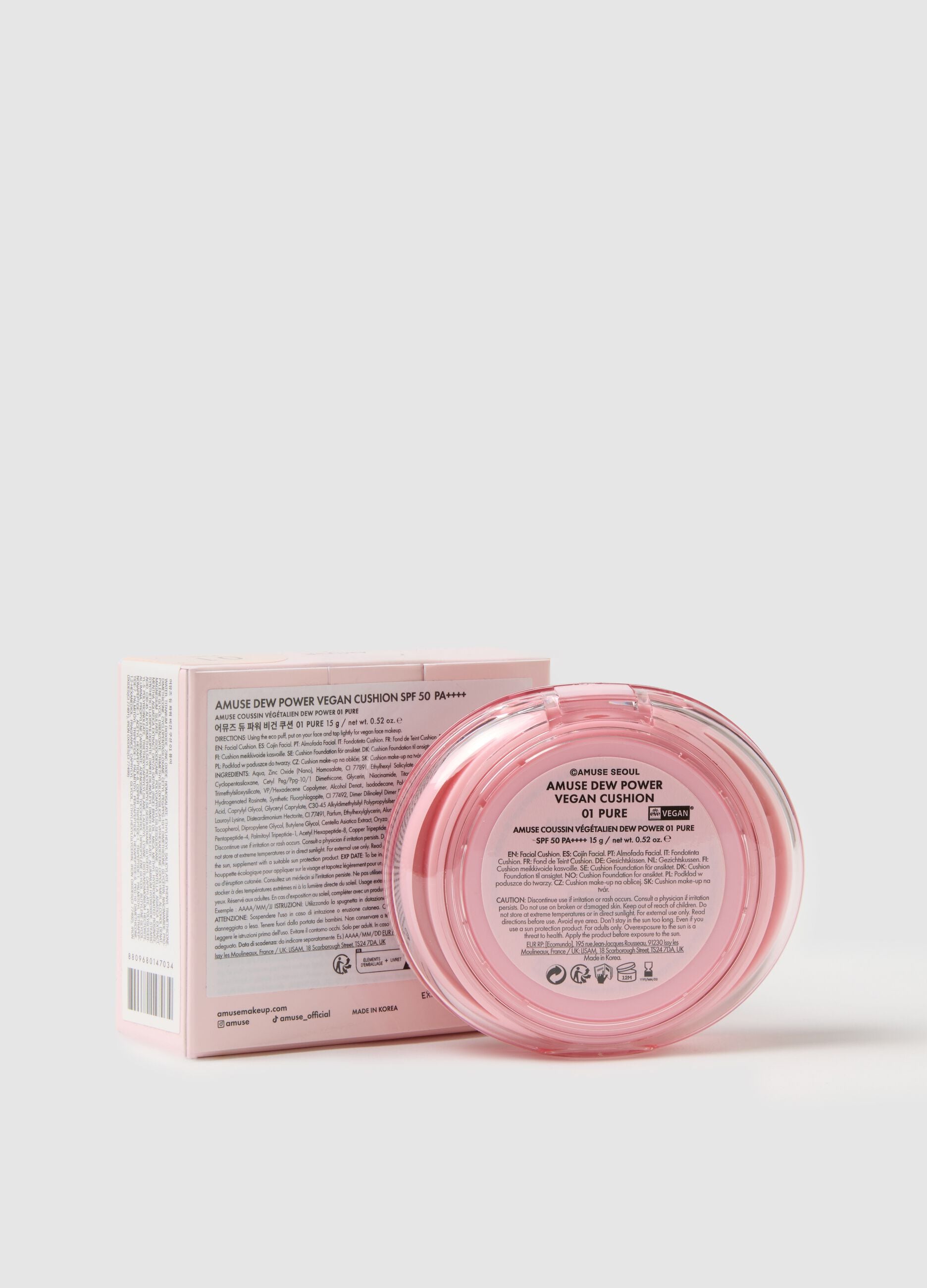 Dewy skin effect cushion foundation. Experience healthy, flawless and radiant skin for 24 hours!
