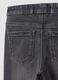 Girls&rsquo; grey flared jeggings in stretchy cotton-viscose blend_3