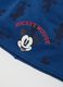 Blue elasticated cotton child&rsquo;s hat with Mickey Mouse print_1