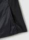 Black Sleeveless Padded Jacket Regular Fit_5