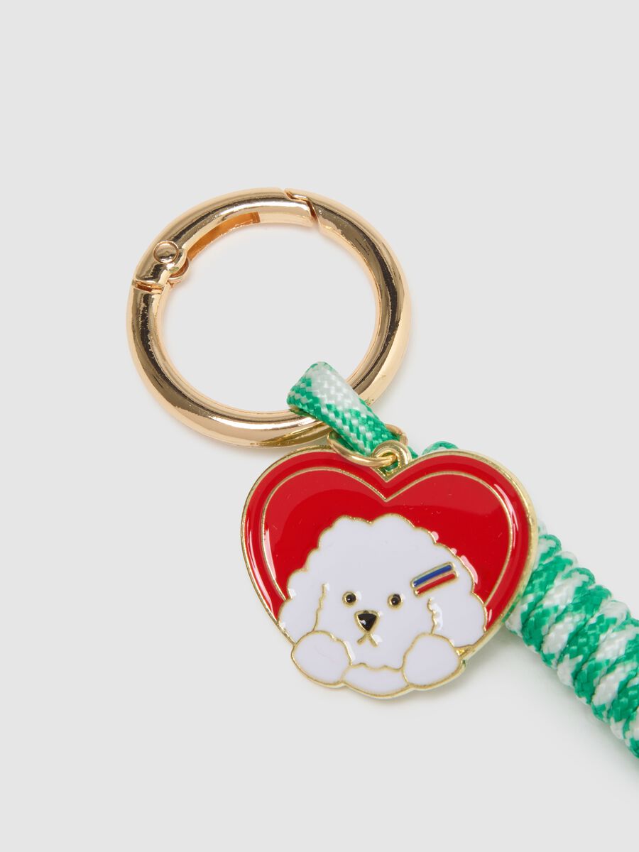 Portachiavi multicolor con charms_1
