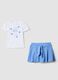 Multicolour stretch cotton girls&rsquo; set with The Aristocats_0