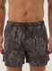 Brown swim shorts with all-over print_2