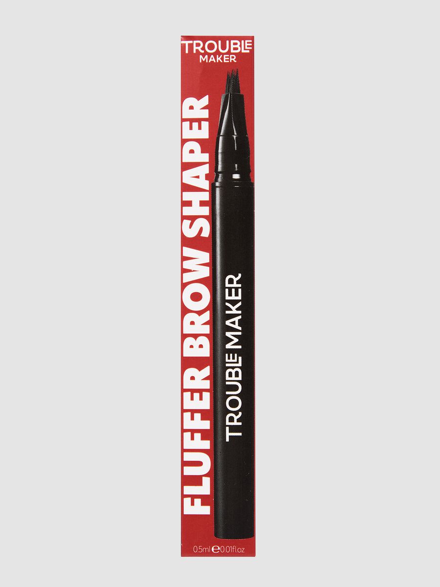 Fluffer Brow Brush Natural Brow Pen Soft Black 0.5 ml_0