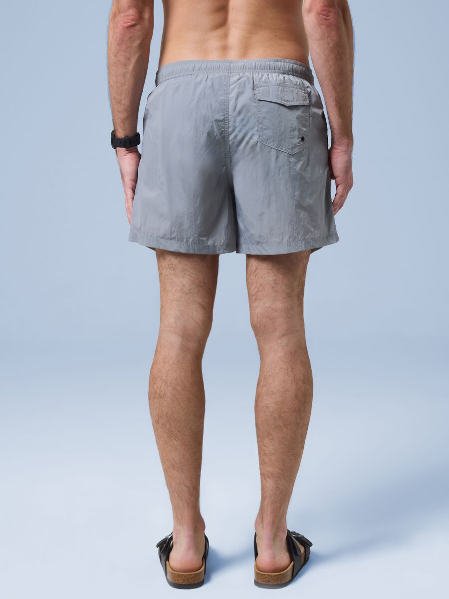 Costume boxer grigio con vita elasticizzata ALTAVIA SAILING_3