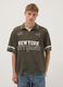Green pure cotton polo shirt_2