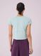 Cropped T-shirt with exposed seams ALTAVIA STUDIO_3