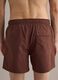Brown swim shorts with elasticated waistband and drawstring_3