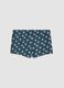 Costume boxer blu in tessuto elasticizzato_1