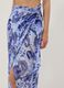 Blue printed beach sarong_3
