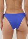 Blue stretch bikini bottoms with tie sides_3