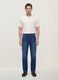 Blue stretch cotton comfort-fit jeans_0