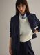 Regular fit multicolour striped blazer_1